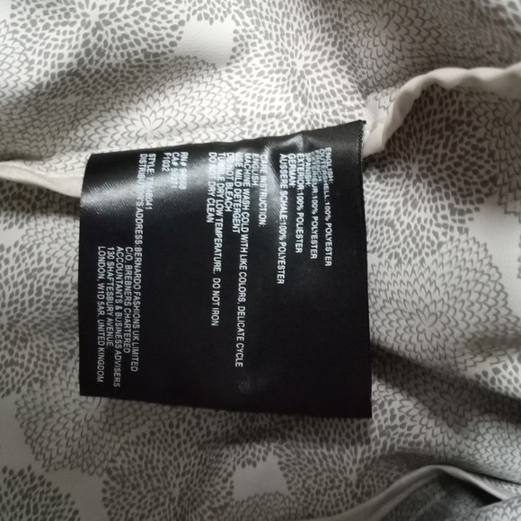 Bernardo lightweight all weather windbreaker jacket coat w/hood belt geo… - Picture 16 of 16